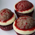 Tasty Brain Cupcakes For Zombie Lovers