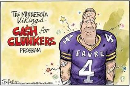 Brett Favre - MN Cash for Clunkers