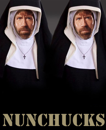 chuck norris nunchucks