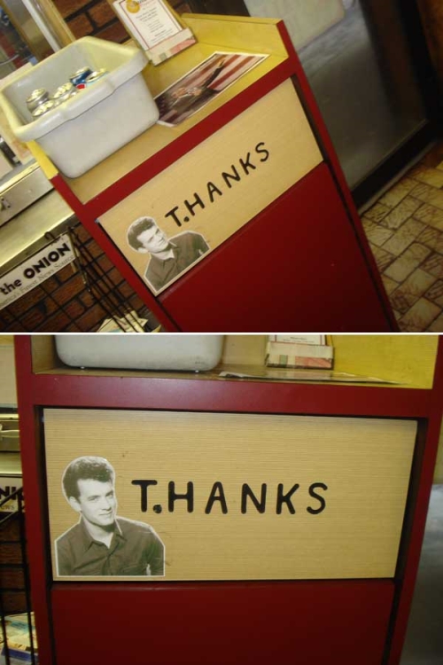 Tom Hanks Trash Can - T.Hanks