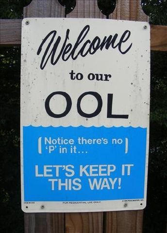 The OOL is open. Want to go for a swim?