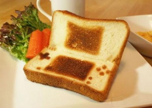 Gameboy Toast Gameboy Toast
