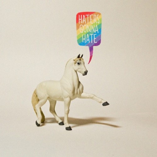 Don't hate the rainbow player.