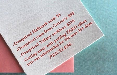 Valentines Day is Overpriced and Priceless!