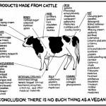 There is no such thing as a vegan. Cows make up everything.