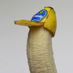 A banana with a hat. How awesome is that?!