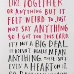 No Big Deal Card