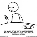 So Much of My Day Is Just Keeping Myself Distracted Until It’s Time to Eat Food Again.