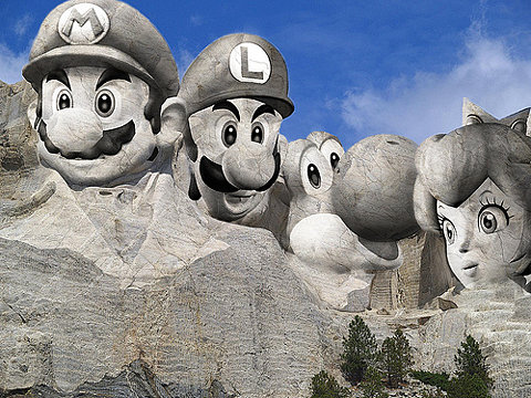 Mount Nintendo Rushmore